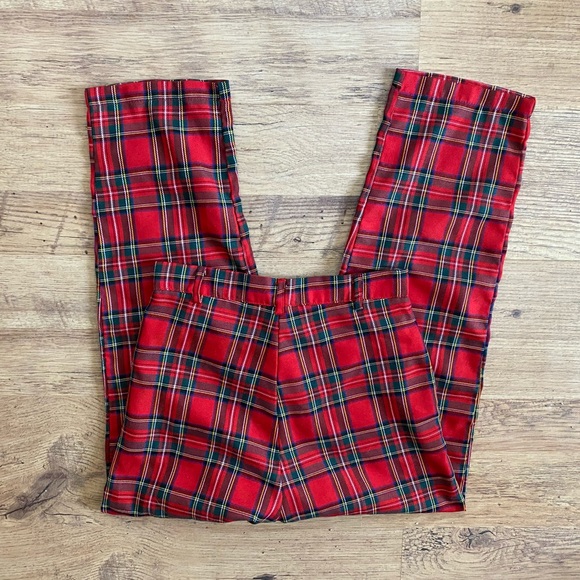Vintage Plaid Pants - Picture 3 of 4